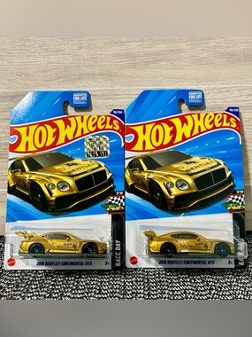 Hot Wheels 2018 Bentley Continental Gt3 Factory Sealed